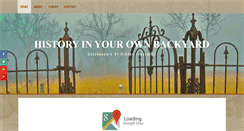 Desktop Screenshot of historyinyourownbackyard.com